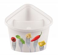 Подставка для столовых приборов с декором БЫТПЛАСТ - С12853