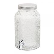 Банка стеклянная с крышкой и краником 6л ABS060