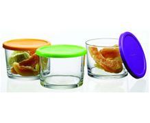 Набор банок малых 0,22л (3шт) "Basic" PASABAHCE (БОР) - 98740/1053993