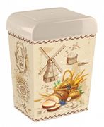 Емкость для сыпучих продуктов с декором, БЫТПЛАСТ - С12611