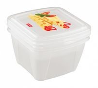 Комплект контейнеров для холодильника и СВЧ "FRESCO" 0,5л + 1л БЫТПЛАСТ - С11134