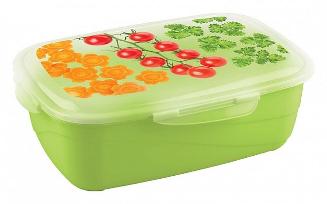 Контейнер для продуктов с декором "Click&Lock" 3,6л БЫТПЛАСТ - С11944