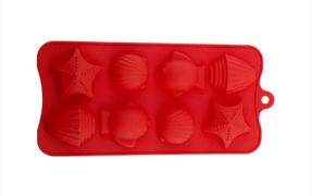 Форма для выпечки из силикона "Морские ракушки" DECO H0646