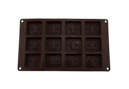 Форма для выпечки силиконовая "Лилия" DECO HS-D012H