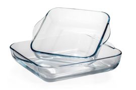 Набор квадратных стеклянных форм для запекания PASABAHCE  - 159028/1017168