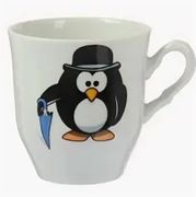 Кружка 250 см3 ф.740 "Школьная""Пингвинчики" 6С2553Ф34