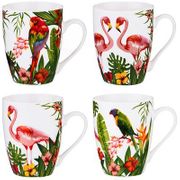 КРУЖКА 350 МЛ. 4 ВИДА В АССОРТИМЕНТЕ БЕЗ УПАК. (МАЛ=12ШТ./КОР=48ШТ 153-815