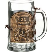 ПИВНАЯ КРУЖКА "23 ФЕВРАЛЯ" 600 МЛ. 352-285