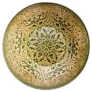 Блюдо глубокое 40 см Джайпур зеленое подарочная упаковка 613440/1