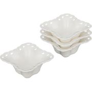 НАБОР РОЗЕТОК ИЗ 4 ШТ. 7,4*7,4*3,1 СМ. (КОР=36НАБОР.)  163327