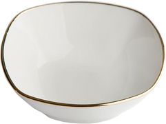 Салатник 150мл Квадратный Отводка золотом ДУЛЕВСКИЙ ФАРФОР - 60382