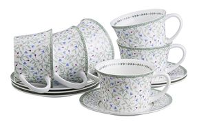 КОФЕЙНЫЙ НАБОР НА 6 ПЕРСОН 12 ПР."ПОЛЕВЫЕ ЦВЕТЫ" 150 МЛ.(КОР=12НАБОР.) 760007