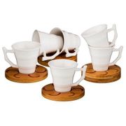 КОФЕЙНЫЙ НАБОР НА 6 ПЕРСОН 12ПР. 100 МЛ (КОР=12НАБ.) 587-123