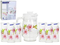 Набор питьевой УАЙТ ОРХИД 7 предметов N9627