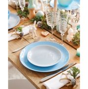 Столовый набор ЛАЙТ БЛЮ & УАЙТ 18 предметов P5911