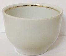 Солонка 100 мл Юбилейный Отводка золотом С329 034352 (фарфор)37072