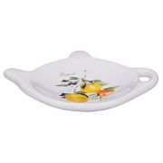 ПОДСТАВКА ДЛЯ ЧАЙНЫХ ПАКЕТИКОВ "ИТАЛЬЯНСКИЕ ЛИМОНЫ" 10*9,5*2 СМ. 230-154