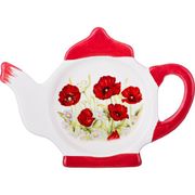 ПОДСТАВКА ПОД ЧАЙНЫЕ ПАКЕТИКИ "ПОЛЕВЫЕ МАКИ" 13*9*2 СМ. (КОР=144ШТ.) (, <>) 3581087