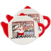 набор подставок под чайный пакетик из 2 шт. коллекция bellissimo 11,9*8,8*1,7 см 