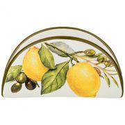 салфетница лемон три 13,5*4см. высота=7 см. (кор=72шт.)