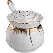 СОУСНИК С ЛОЖКОЙ "ЦВЕТОЧНАЯ СИМФОНИЯ" (КОР=72ШТ.) (10216170/300719/0136101/1, КИТАЙ) 590-049