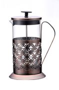 Френч пресс 350мл из нерж стали бронзового цвета "ДЭКО "B420С-350