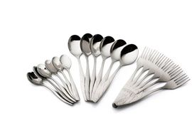 Набор столовых приборов "Лира" 18 предметов в картонной упаковке НЫТВА - М14/34 кк