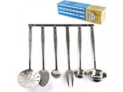 Набор 6пр кухонный УРАЛОЧКА частичное декоративное покрытие кк