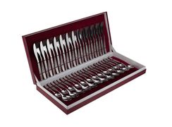 Набор столовых приборов "Уралочка" 48 предметов в декоративной упаковке НЫТВА - М13/38 дк