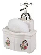 комплект:дозатор для моющего средства+губка 15*11*10 см. 400 мл. (кор=24комп.)