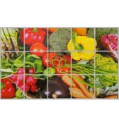 Стикер защитный на кафель "Овощи" 45х75 см Marmiton 240/24  17102