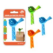 Зажим для пакетов "Птичка", арт. DH75-89 DH75-89