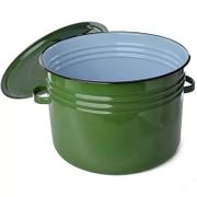Бак  32л эмалированный зеленый рябчик С42829