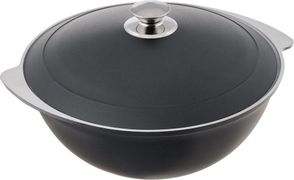 Казан д/плова 4,5л (3шт) черный - к46