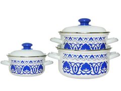 Набор посуды С 124АП2/4 "Узбекская пахта"