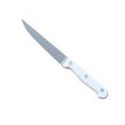 Нож для мяса  с белой ручкой из АБС пластика (10714040/150416/0011575/1, Китай)ВК06-ABS