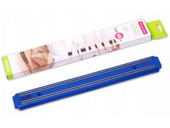 Держатель магнитный для ножей 38*5*1.5см (красный, синий, зеленый, фиолетовый) 1052