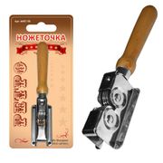 Ножеточка с дерев. ручкой 18 см, арт. AN57-56 МультиДом AN57-56