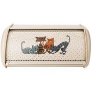 ХЛЕБНИЦА AGNESS МЕТАЛЛИЧЕСКАЯ, 35,5Х23Х14,5СМ 938-050