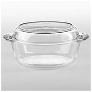 БОРЖАМ посуда кухонная из терм. стекла: форма круглая с крышкой для запекания 1,5л 59023/1017146
