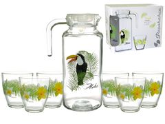 НАБОР КУВШИН+СТАКАНЫ ТУКАН НК ДК (ДЖАНГЛ) В П/УП 95972/1104109