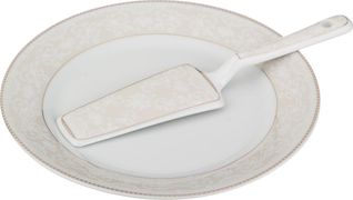 Блюдо для торта с лопаткой диаметр=23 см. (кор=20шт.)