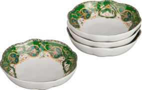 Набор розеток из 4 шт. диаметр=10 см. высота=2,5 см. (кор=24набор.)