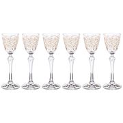 Набор рюмок из 6 шт. elisabeth 70 мл. высота=19 см. (кор=8набор.)
