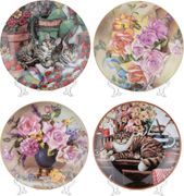 Тарелка настенная декоративная диаметр=20 см.(кор=36шт.)