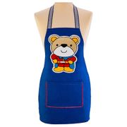 Фартук маленький декоративный супермен ,синий, 100% хлопок