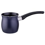 Турка agness  black marble  с антипригарным покрытием 450 мл без упаковки (кор=36шт.)