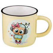 Кружка коллекция милые совята 180 мл 7,5*6,8 см (кор=72 шт.)