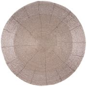 Подстановочная салфетка бисерный плейсмат диаметр=35 cm без упаковки (кор=24шт.)