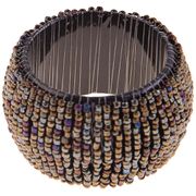 Набор из 4-х салфетниц бисерное кольцо 4*4*3 см (кор=72наб.)